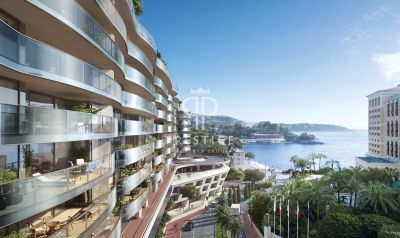 Waterfront 3 bedroom Apartment for sale with sea view in Larvotto, Monte Carlo and Beaches