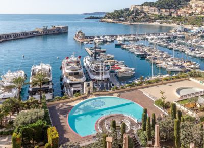 Wow factor 5 bedroom Apartment for sale with sea view in Fontvieille, Port and Exotic Gardens