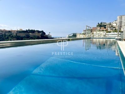 Wow factor 5 bedroom Apartment for sale with sea view in La Condamine, Port and Exotic Gardens