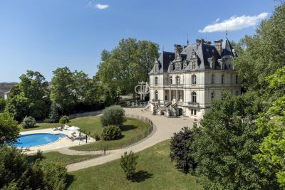 Grand 13 bedroom Chateau for sale with panoramic view in Cognac, Nouvelle Aquitaine
