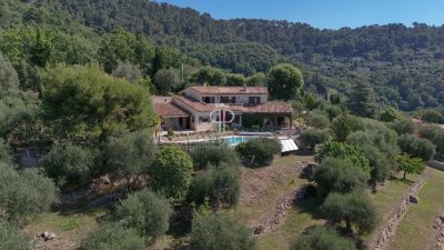 Authentic 5 bedroom House for sale with panoramic view in Cabris, Provence Alpes Cote d'Azur
