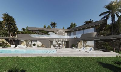 New Build 4 bedroom Villa with sea and panoramic views in Javea, Valencia