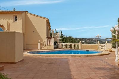 Spacious 3 bedroom villa for sale with panoramic view in Javea, Valencia