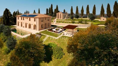 9 bedroom Land for sale with countryside view with Income Potential in Palaia, Tuscany