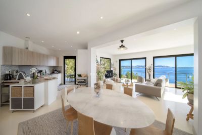 Renovated 4 bedroom Villa for sale with sea and panoramic views in Theoule sur Mer, Provence Alpes Cote d'Azur