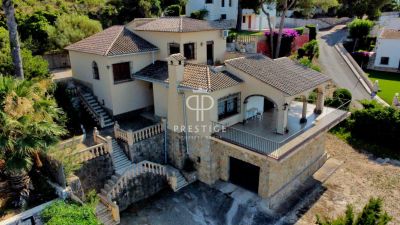 Authentic 4 bedroom villa for sale with sea view in Javea, Valencia