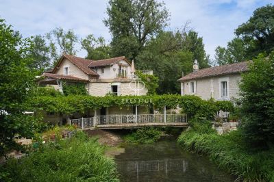 Riverside 5 bedroom Mill for sale with countryside view in Riberac, Nouvelle Aquitaine