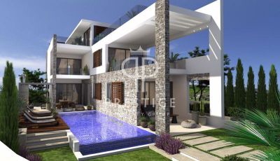 Immaculate 4 bedroom Villa for sale with sea view in Kissonerga, Paphos