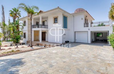 Immaculate 4 bedroom Villa for sale with sea and panoramic views in Oroklini, Larnaca