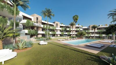 Immaculate 2 bedroom Apartment for sale with countryside view in La Manga Club Estate, Atamaria, Murcia