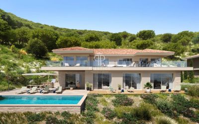 Immaculate 5 bedroom House for sale with panoramic and sea views in Grimaud, Provence Alpes Cote d'Azur