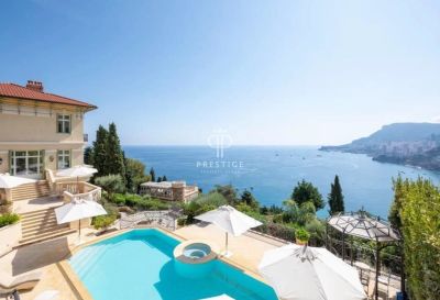 Wow factor 5 bedroom Villa for sale with panoramic and sea views in Roquebrune Cap Martin, Provence Alpes Cote d'Azur