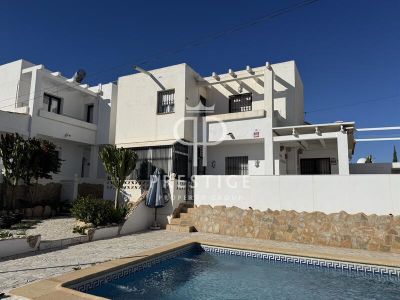 Spacious 3 bedroom Villa for sale with sea view in Mojacar, Andalucia