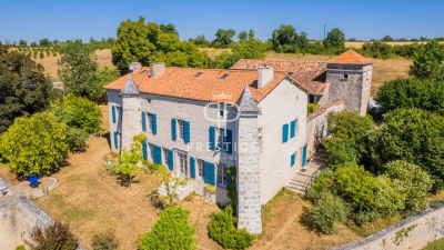 Renovated 4 bedroom Manor House for sale with countryside view in Mouton, Angouleme, Nouvelle Aquitaine
