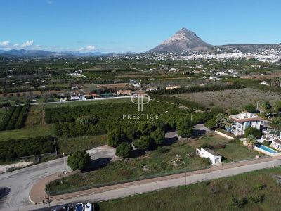 Project plot for sale with sea and countryside views in Javea, Valencia