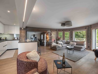 Furnished and  Stylish 4 bedroom Apartment for sale in Rochebrune, Megeve, Auvergne Rhone Alpes
