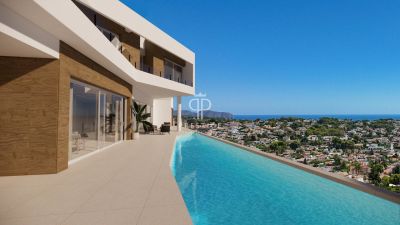 Immaculate 4 bedroom Villa for sale with sea and panoramic views in Calpe, Valencia