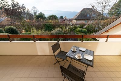 Immaculate 2 bedroom Apartment for sale with panoramic view in Menthon Saint Bernard, Auvergne Rhone Alpes