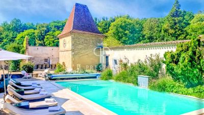Character 8 bedroom Manor House for sale with countryside view in Bergerac, Nouvelle Aquitaine
