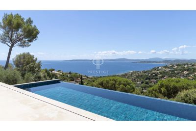 Renovated 4 bedroom Villa for sale with panoramic and sea views in Les Issambres, Provence Alpes Cote d'Azur