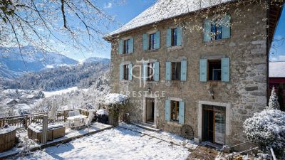 Authentic 6 bedroom House for sale with panoramic view in Mieussy, Auvergne Rhone Alpes