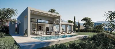 New Build 6 bedroom Villa for sale with sea view in La Alqueria, Benahavis, Andalucia
