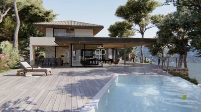 Waterfront 10 bedroom Estate for sale with panoramic and sea views in Le Lavandou, Provence Alpes Cote d'Azur