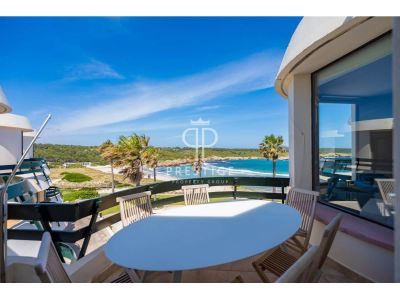 Beachfront 3 bedroom Apartment for sale with sea view in Son Parc, Menorca