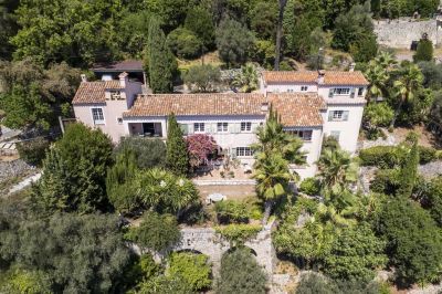 Authentic 8 bedroom House for sale with panoramic and sea views in Grasse, Provence Alpes Cote d'Azur
