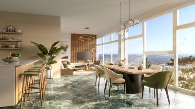 Immaculate 4 bedroom Apartment for sale with panoramic and sea views in Grasse, Provence Alpes Cote d'Azur