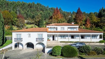 Authentic 6 bedroom Villa for sale with countryside view in Guimaraes, Northern Portugal