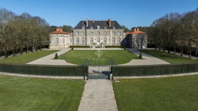 Unique 12 bedroom Chateau for sale with panoramic and countryside views in La Roche sur Yon, Pays de la Loire