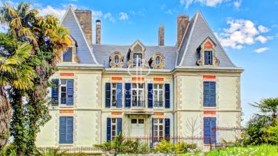 Authentic 8 bedroom Chateau for sale with countryside view in Salies de Bearn, Nouvelle Aquitaine