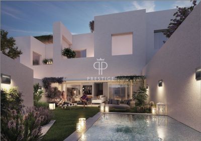 New Build 2 bedroom Villa for sale with panoramic view in Loule, Algarve