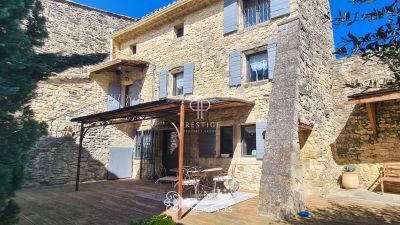 Authentic 2 bedroom House for sale in Blauzac, Uzes, Occitanie