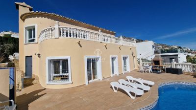 Spacious 3 bedroom Villa with sea view in Cumbre del Sol, Benitachell, Valencia
