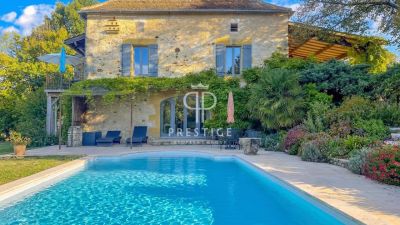 Beautiful 6 bedroom House for sale with countryside view in Parranquet, Nouvelle Aquitaine