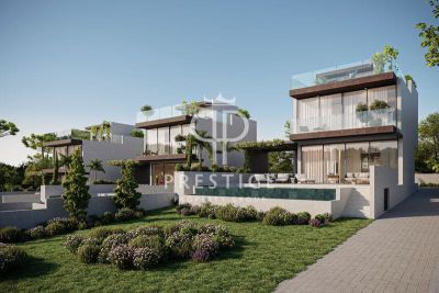 Immaculate 4 bedroom Villa for sale with sea view in Peyia, Paphos