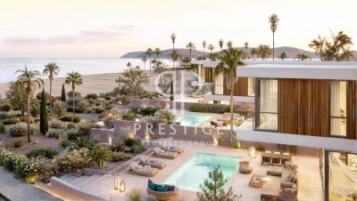 Beachfront 6 bedroom Villa for sale with sea view in Kissonerga, Paphos