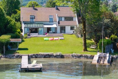 Waterfront 5 bedroom House for sale with panoramic and lake or river views in Sevrier, Auvergne Rhone Alpes