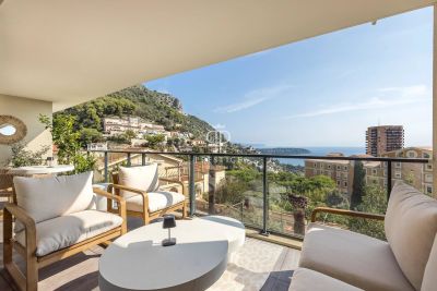Luxury 3 bedroom Apartment for sale with sea view in Beausoleil, Provence Alpes Cote d'Azur