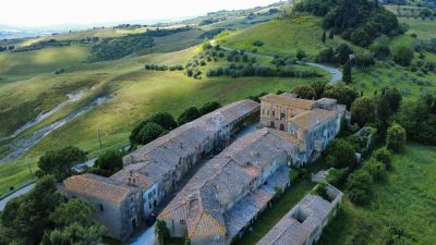 Historical 5 bedroom Character Property for sale with  income potential and panoramic views near Volterra, Tuscany