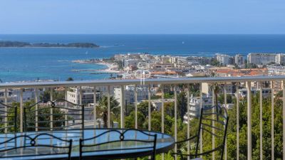 Immaculate 2 bedroom Apartment for sale with panoramic and sea views in Californie, Cannes, Provence Alpes Cote d'Azur