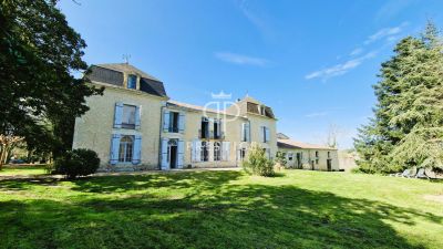 Authentic 5 bedroom Chateau for sale with countryside view in Sainte Foy la Grande, Nouvelle Aquitaine