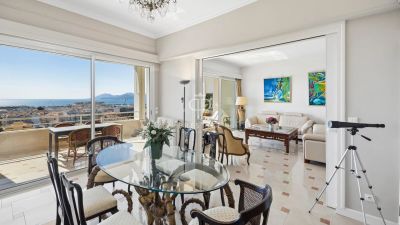 Stylish 2 bedroom Apartment for sale with panoramic and sea views in Montfleury, Cannes, Provence Alpes Cote d'Azur