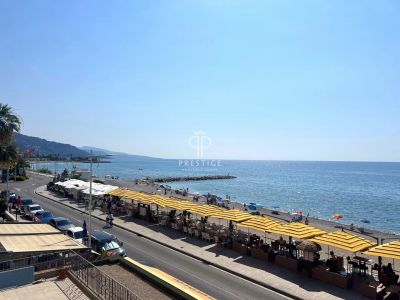 Beachfront 3 bedroom Apartment for sale with panoramic and sea views in Menton, Provence Alpes Cote d'Azur