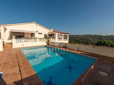 Authentic 5 bedroom Villa for sale with countryside view in Lloret de Mar, Catalonia