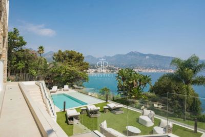 Immaculate 5 bedroom House for sale with panoramic and sea views in Roquebrune Cap Martin, Provence Alpes Cote d'Azur