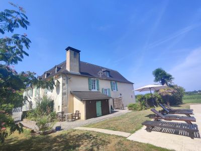 Authentic 6 bedroom House for sale with panoramic view in Lucq de Bearn, Nouvelle Aquitaine