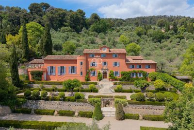 Unique 9 bedroom House for sale with countryside and panoramic views in Grasse, Provence Alpes Cote d'Azur